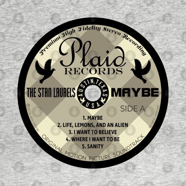 The Stan Laurels (Record Label) by PlaidDesign